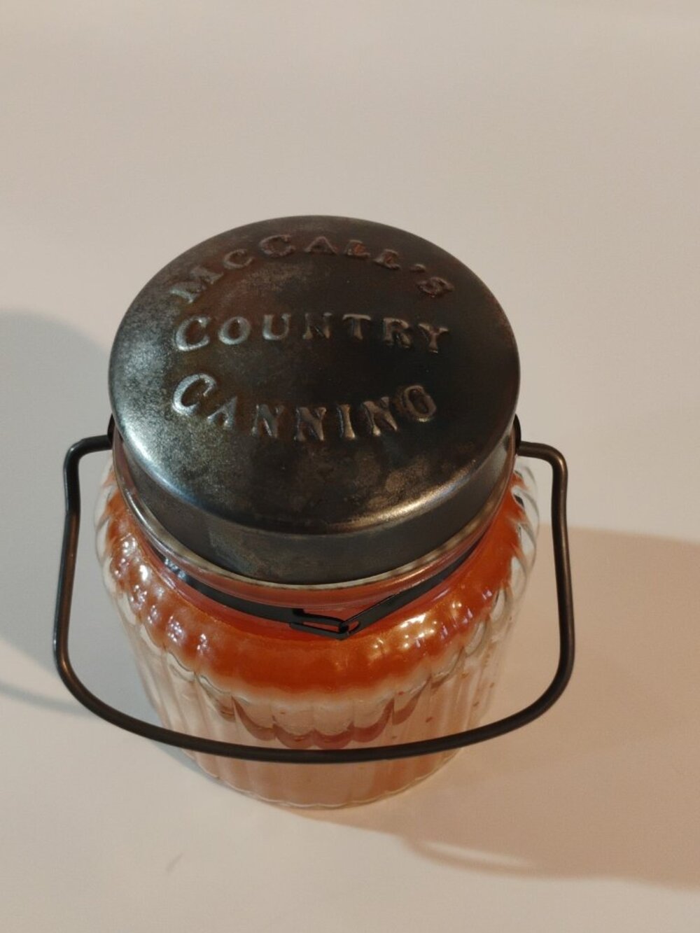 McCall's  Country  Canning  18 Oz Indulgence 2  Wick  Autumn Leaves  Candle  NEW